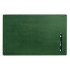 Dark Green Leather Conference Table Pad, 22 x 14