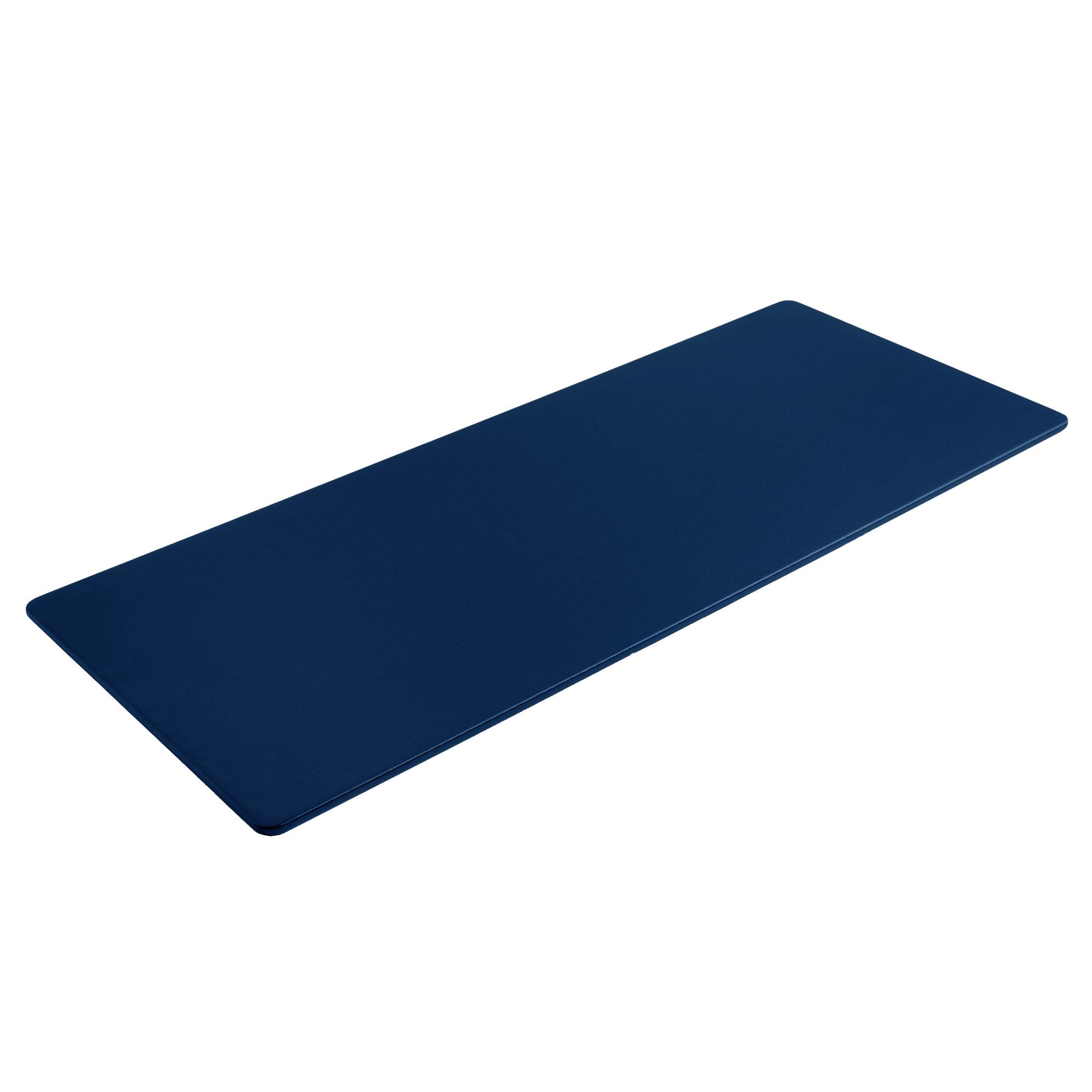 Navy Blue Leatherette Conference Table Single Runner 30 x 12.5