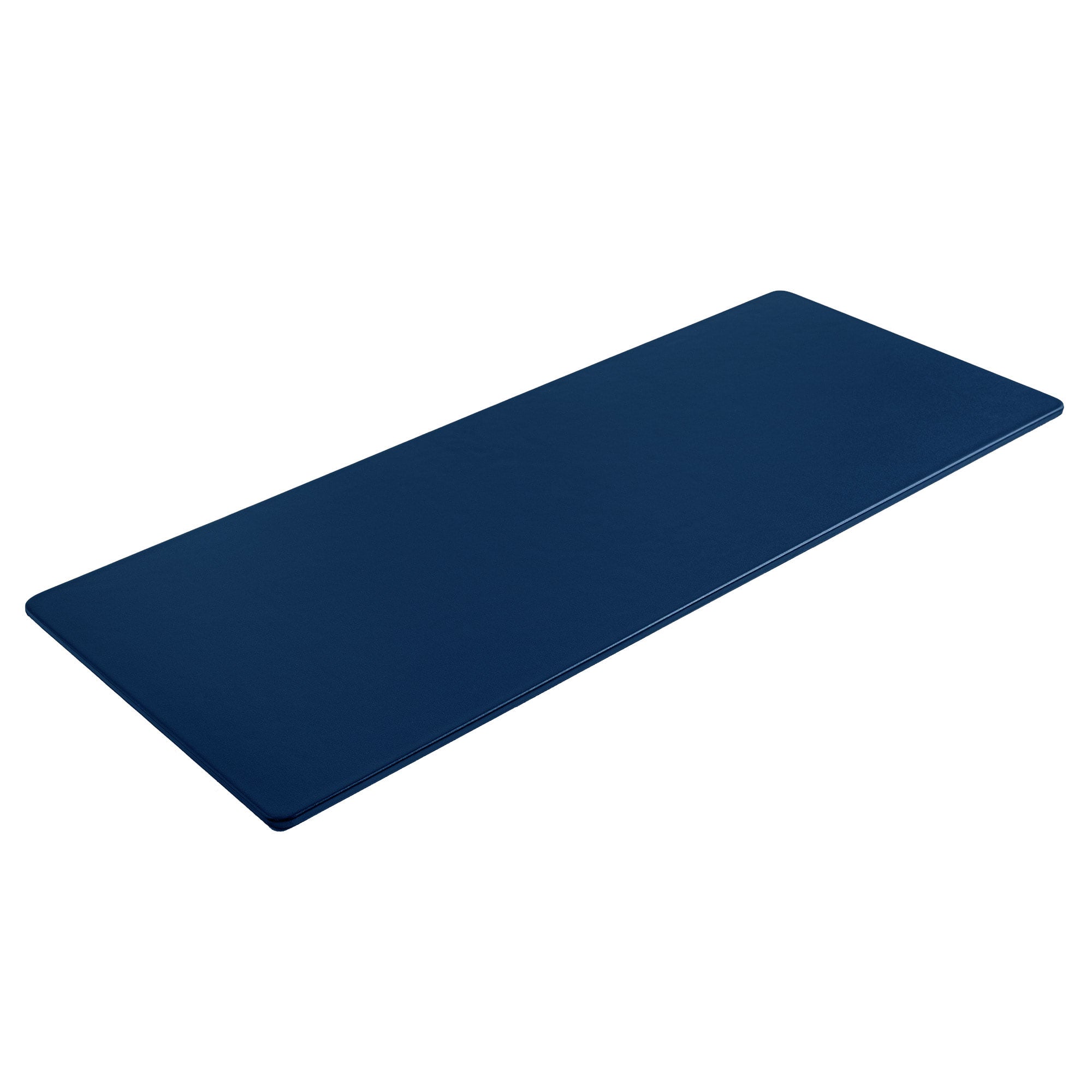 Navy Blue Leather 30 x 12.5 Keyboard/Mouse Desk Mat