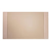 White Latte Bonded Leather Desk Pad, 30 x 18