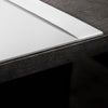 White Bonded Leather Desk Pad, 30 x 18