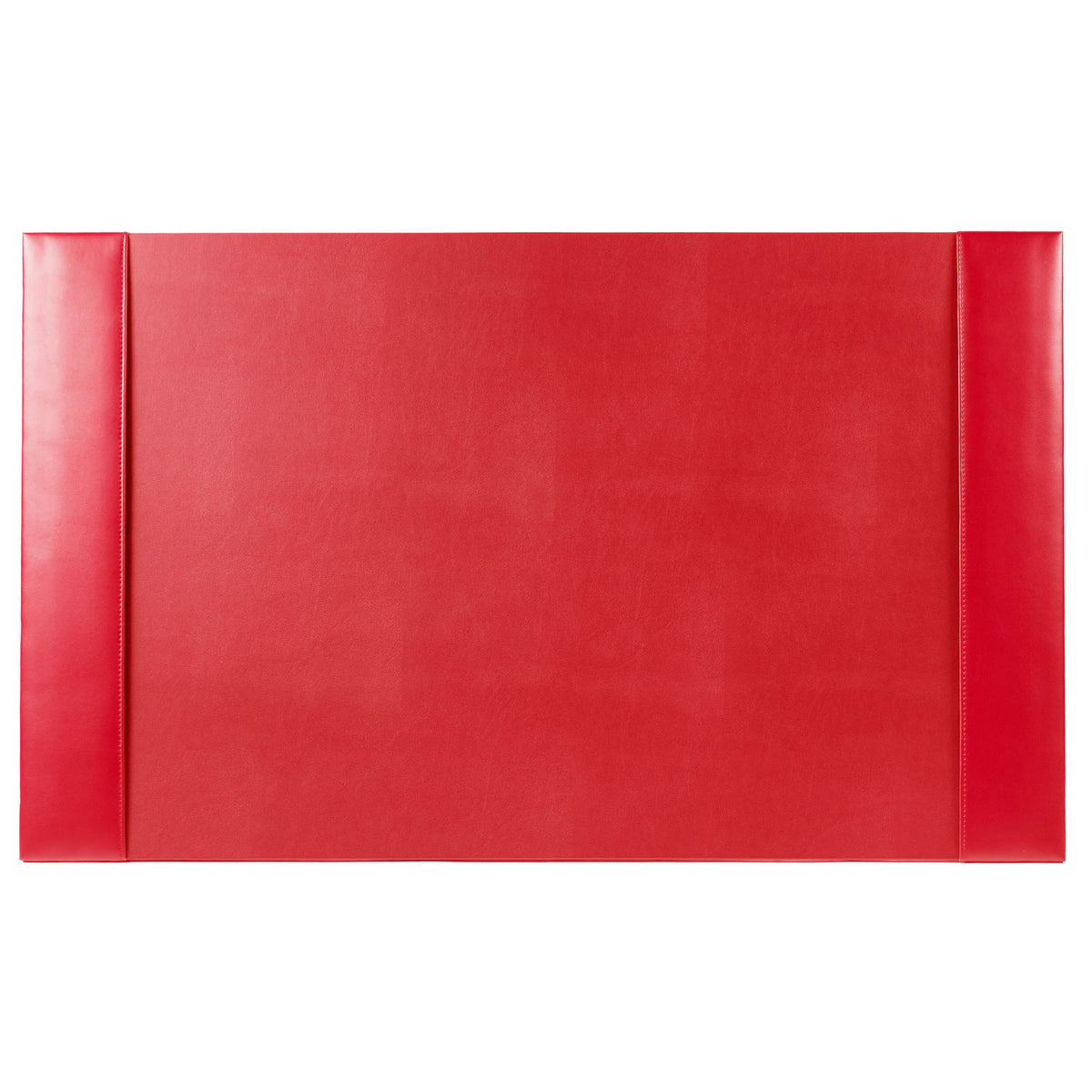 Red Bonded Leather Desk Pad, 30 x 18