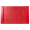 Red Bonded Leather Desk Pad, 30 x 18