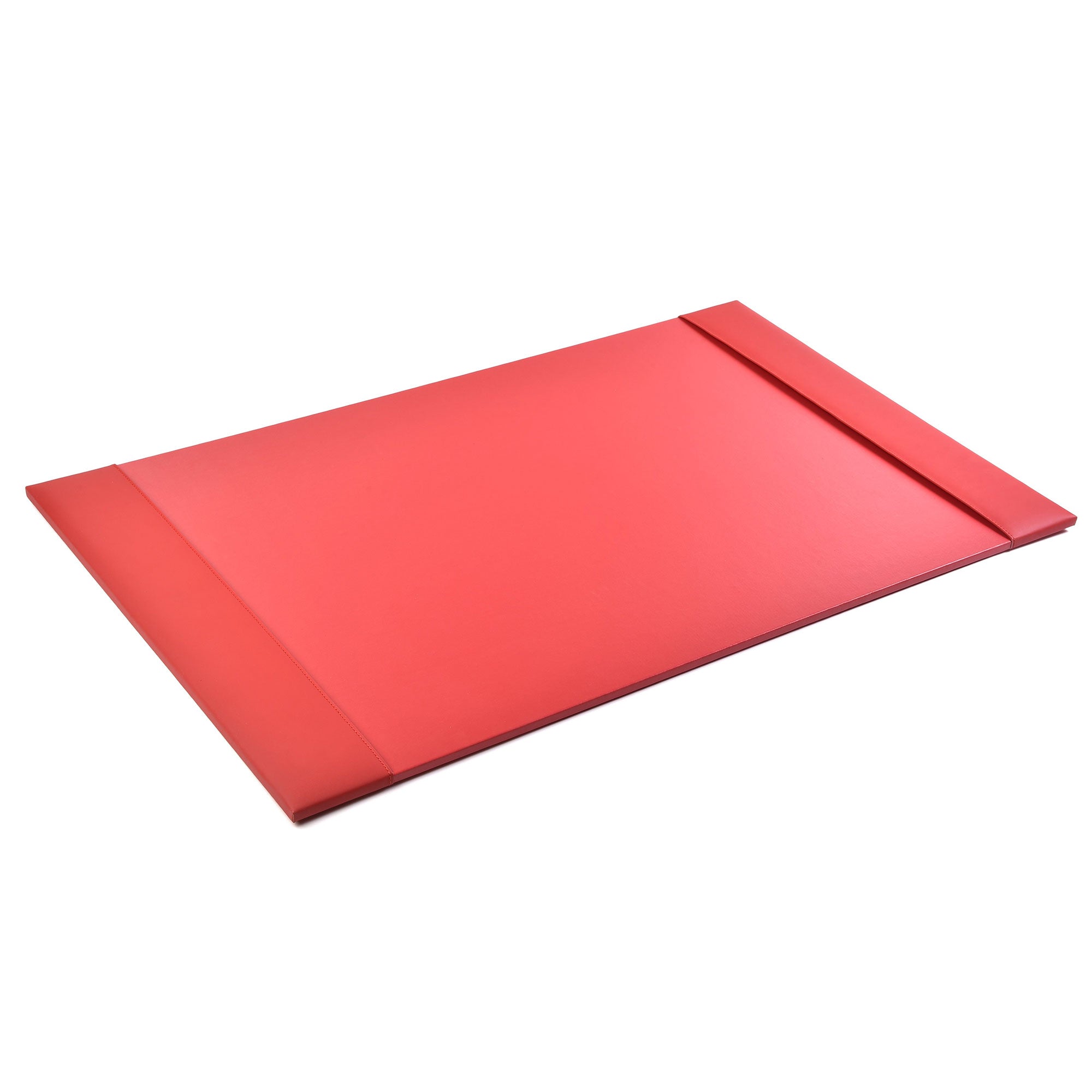 Red Bonded Leather Desk Pad, 30 x 18