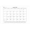 Desk Pad 2027 Monthly Calendar Insert, 32.875 x 18.875