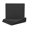 12 Seat Black Leatherette Conference Room Set w/ Round Coasters