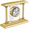 El Casco 23 Kt Gold Plated Desk Clock