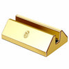 El Casco 23kt Gold Plated Business Card Holder