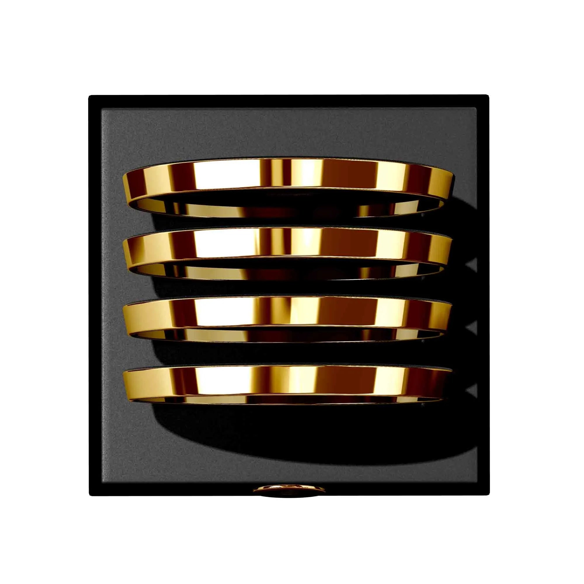 El Casco 23 Kt Gold Plated Coaster Set