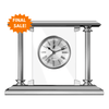 El Casco Chrome Plated Desk Clock